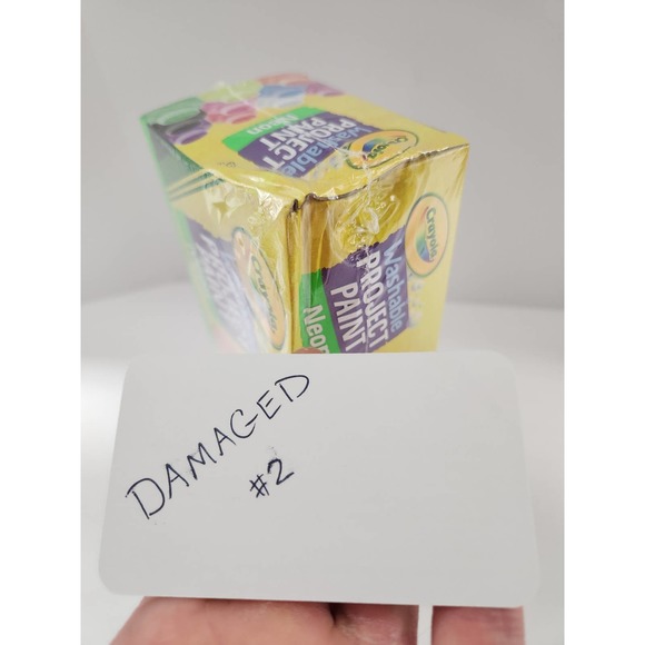 Crayola - Neon Washable Project Paint (1 10pk) - Picture 11 of 12